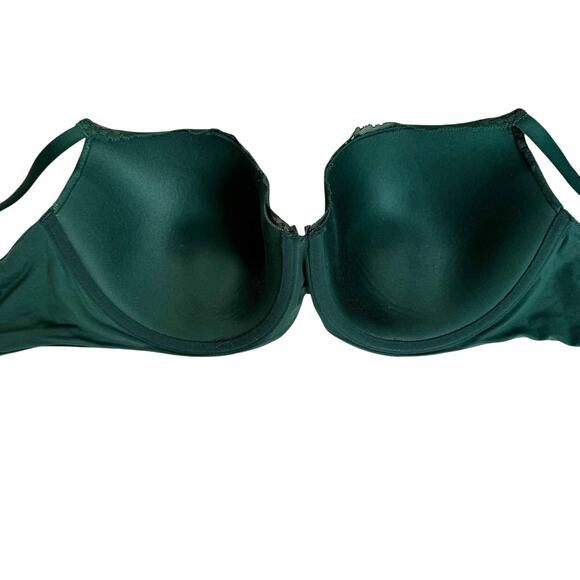 Victoria's Secret Green Lace Demi Bra 36DDD Body by Victoria Romantic Supportive - Picture 12 of 16